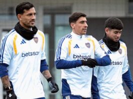 Paredes volvió a Boca y se entrenó a la par de sus compañeros