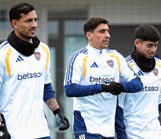 Paredes volvió a Boca y se entrenó a la par de sus compañeros