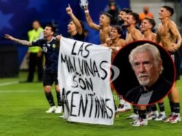 «La prohibición de expresar el reclamo por Malvinas fue un disparate y una vergüenza»