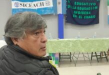 Pereira: «Un maestro de grado en Formosa cobra un millón de pesos de bolsillo, pero el salario sigue muy lejos de cubrir el costo de la canasta básica y las necesidades de una familia.»