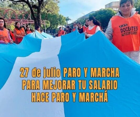 Insfrán abrió el segundo semestre con un paro y docentes que cobran $1 millón