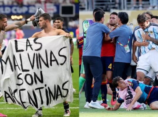La FIFA abrió un expediente disciplinario contra Argentina por la bandera de Malvinas y los incidentes tras la final del Mundial
