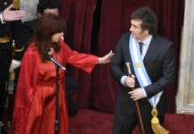 avier Milei apuntó contra Cristina Kirchner al presentar la reforma del Banco Central: «les robó a los argentinos»