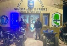 LAGUNA NAINECK: En operativo preventivo se secuestraron motocicletas y un cuatriciclo