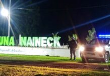 LAGUNA NAINECK: Aprehendieron a dos hombres por robo