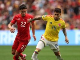 Suiza pasó a cuartos de final y es el próximo rival de Argentina