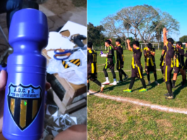 LAGUNA NAINECK. Corazón y esfuerzo propio: mujeres simpatizantes del Club 29 de Septiembre sorprendieron a los jugadores