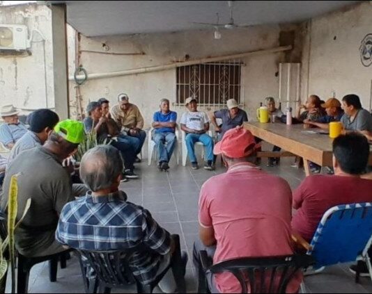 LAGUNA NAINECK: Productores plantearon la crisis del sector y resolvieron gestionar ante el Gobierno provincial