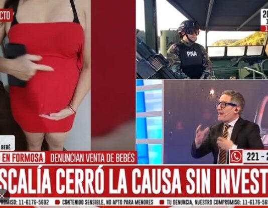 Escala el escándalo del bebé desaparecido en Formosa