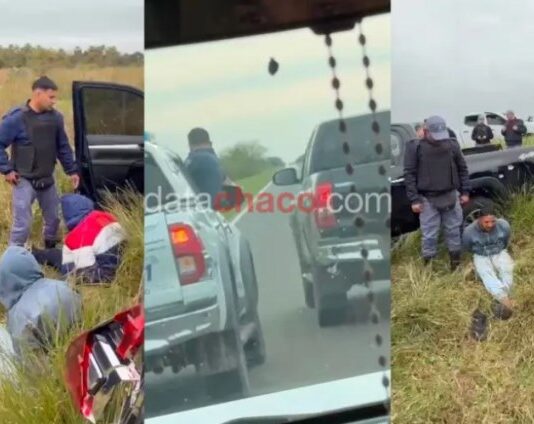 CHACO. Persecución y disparos en la Ruta 11: recuperaron dos camionetas robadas y buscan a dos prófugos