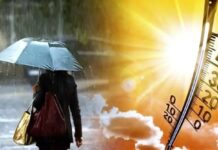 El pronóstico para el martes: Paulatino aumento de la temperatura