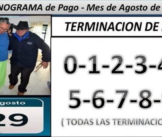 Pensionados provinciales percibirán sus beneficios este sábado 29