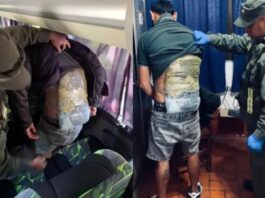 CLORINDA: Detuvieron a un pasajero que transportaba marihuana adosada a la espalda