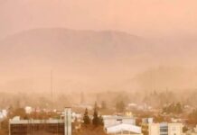 El pronóstico del tiempo para este jueves: Ráfagas de viento sur hasta de 90 km/h
