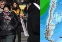 El pronóstico para este lunes: El aire polar sigue circulando en el país