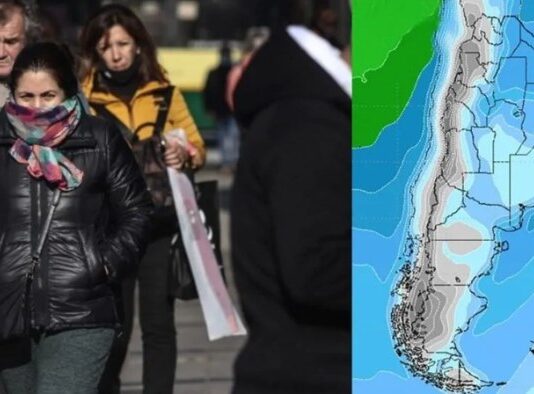 El pronóstico para este lunes: El aire polar sigue circulando en el país