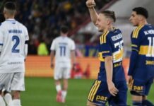 Boca y Vélez empataron en un partidazo en Parque Patricios
