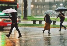 El pronóstico para este miércoles: El ambiente frío se combina con lluvias y lloviznas en amplias regiones