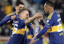 Boca lo dio vuelta en una ráfaga y venció a Recoleta por la ida de los octavos de la Sudamericana