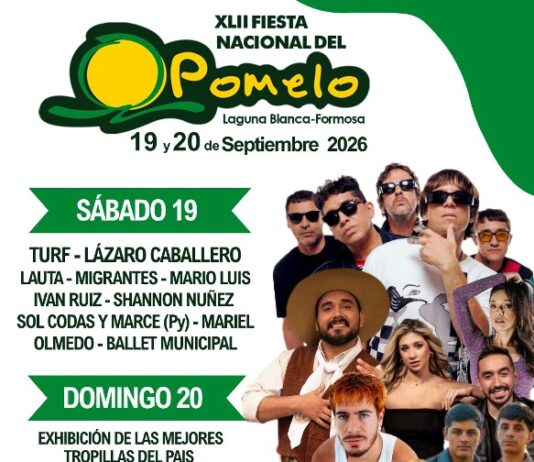 LAGUNA BLANCA: Se presentó oficialmente la nueva edición de la Fiesta Nacional Del Pomelo