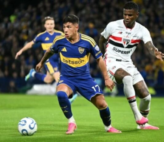 Copa Sudamericana: Boca visita a San Pablo con la misión de sellar su pase a las semifinales
