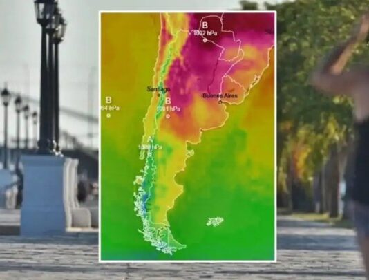 El pronóstico para este jueves: el tiempo más cálido planta bandera