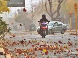 El pronóstico para el jueves: El viento sur provocará un gradual descenso de la temperatura