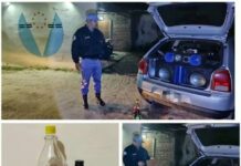 EL ESPINILLO: Intervención policial por música elevada y alcoholemia positiva