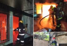 RIACHO HE HE: Una mujer falleció durante el incendio de su vivienda y su pareja fue trasladada al hospital