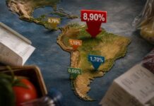 Argentina sigue siendo el segundo país con mayor inflación de la región
