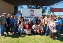 LAGUNA NAINECK: Dirigentes de la UCR visitaron el comité radical local